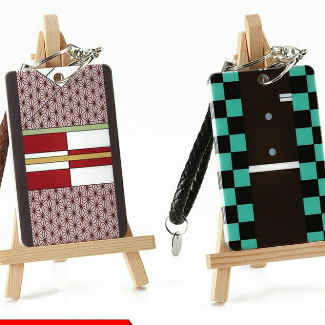 demon slayerผลงานมังงะของดาบพิฆาตอสูร鬼滅の刃Kimetsu no Yaiba BTS CARD CASE กรอบใส่บัตร ซองใส่บัตร ที่ใส