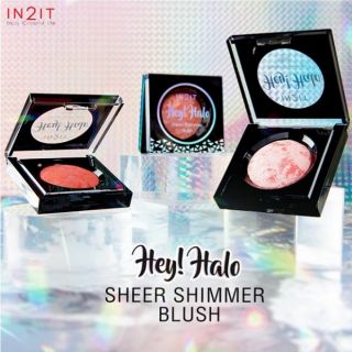 IN2IT Hey! Halo Sheer Shimmer Blush มี 3 สี