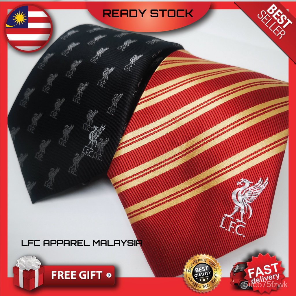 Liverpool FC Polyester Woven Mens Neck Tie Tali Leher Lelaki UJr7 5uco75fzwk ThaiPick