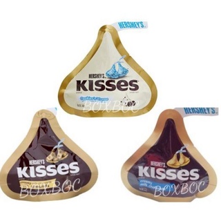 🔥HOT🔥Hersheys Kisses เฮอร์ชี่ย์คิส ช็อกโกแลตรูปหยดน้ำ 82g มี 3 รสชาติ (คุ้กกี้ครีม/รสนม/นมอัลมอนด์)