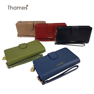 Thames กระเป๋าสตางค์หนังแท้ใบยาว Wallets-TH60266