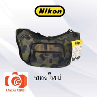 กระเป๋าใส่กล้อง และ เลนส์ Nikon ลวดลายทหารพราง (มือ1 ของใหม่)