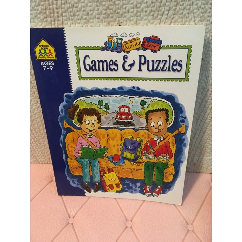 Games & Puzzles ปกอ่อน(มือสอง)AGES 7-9 ขวบ-AH4