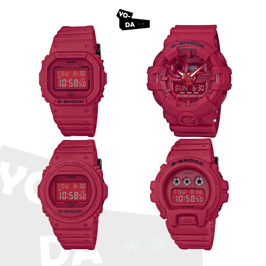 นาฬิกาข้อมือ Casio G-Shock รุ่น 35ปี DW-5635C-4,DW-5735C-4,DW-6935C-4,GA-735C-4 'สินค้ารับประกัน CMG 1 ปี'