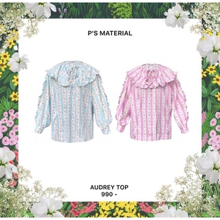 p’s material AUDREY TOP PINK