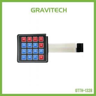 [Gravitechthai] 4x4 Matrix Keypad