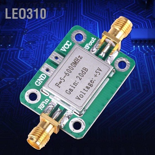 Leo310 5-6000MHz Gain 20dB Broadband RF VHF UHF Signal Power Amplifier Module