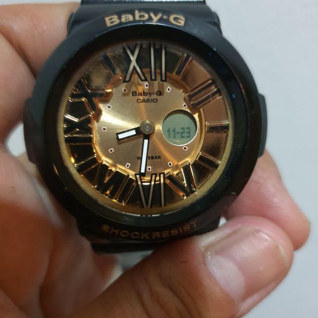นาฬิกางBaby-Gสองระบบแท้มือสองสภาพดี