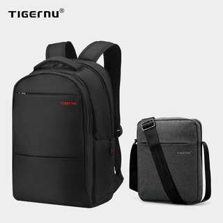 Tigernu กระเป๋าเป้ธุรกิจผู้ชาย (15.6 "+9.6")