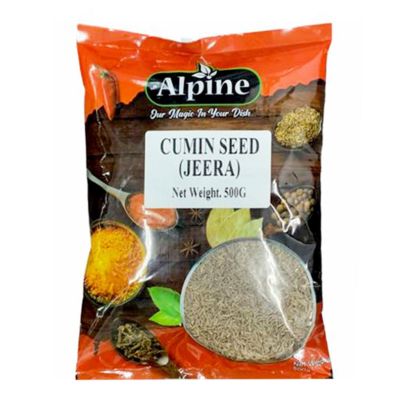 อัลไพน์ เมล็ดยี่หร่าอบแห้ง 500 กรัม cumin seed (jeera) 500 g ...