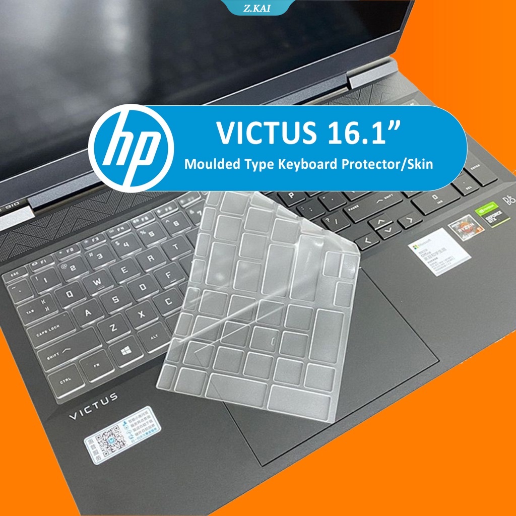 Keyboard & Trackpad Covers 16 บาท สติกเกอร์ฟิล์มติดแป้นพิมพ์แล็ปท็อป กันน้ํา ขนาด 16.1 นิ้ว สําหรับ HP Victus 7 [ZK] Computers & Accessories