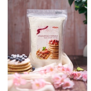 แป้งแพนเค้ก และ วาฟเฟิล Pancake and Waffle Mix Flour ตรา Nippn แป้งสำเร็จรูป