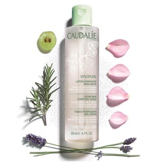 พร้อมส่ง-CAUDALIE Vinopure Clear Skin Purifying Toner 200 ml ฉลากไทย/สินค้าหิ้ว