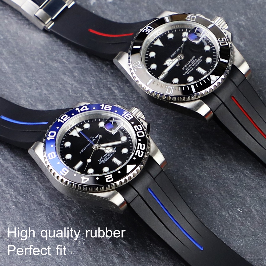 สายนาฬิกาข้อมือ ทรงโค้ง 20 มม. สําหรับ for Role GMT-Master II SUBMARINER Yacht Master II DAYTONA Exp