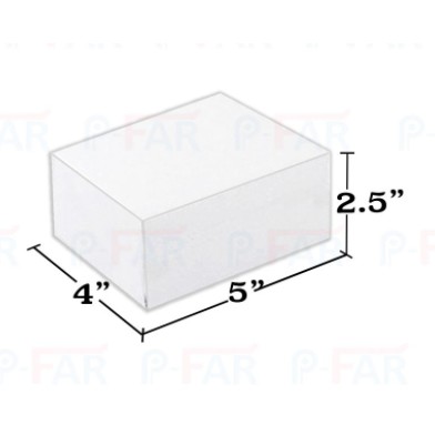 กล่องชิ้น 4 x 5 x 2.5 นิ้ว 100 ใบ MS007_INH108