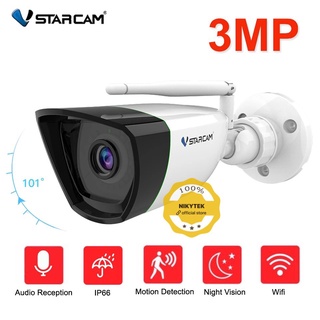 Vstarcam CS55/C55S 3MP กล้องวงจรปิดไร้สาย WIFI IP 3ล้านพิกเซล EYE4 ราคาต่ำสุดใน Shopee