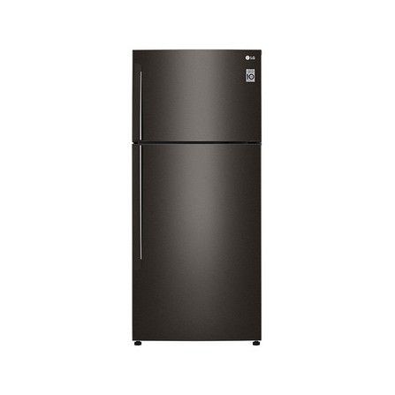 ตู้เย็น ตู้เย็น 2 ประตู LG GN-C432HXCN 14.6 คิว สแตนเลสดำ อินเวอร์เตอร์ ตู้เย็น ตู้แช่แข็ง เครื่องใช้ไฟฟ้า 2-DOOR REFRIG
