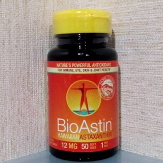 ((พร้อมส่ง)) ของแท้ 💯% BioAstin Astaxanthin 12 mg (50 Softgels)