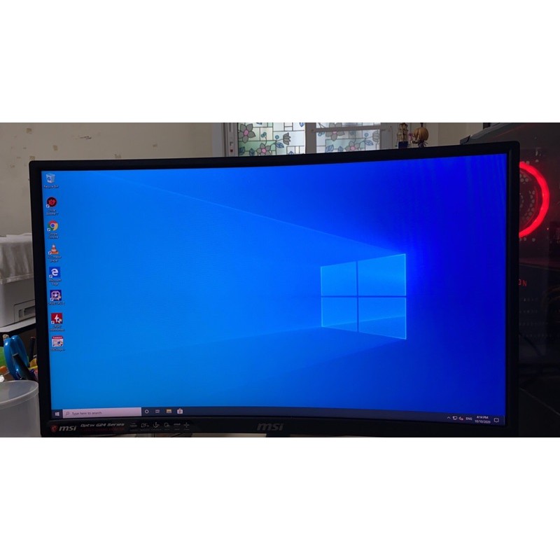 จอโค้ง MSI panel VA 24 นิ้ว 75hz มือสอง ประกัน 05/63 *ตำหนิ อ่านรายละเอียด*