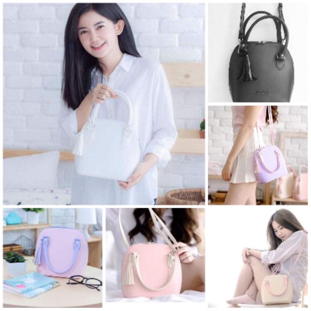 Riya Brand กระเป๋าสะพายข้าง รุ่นขนมปัง