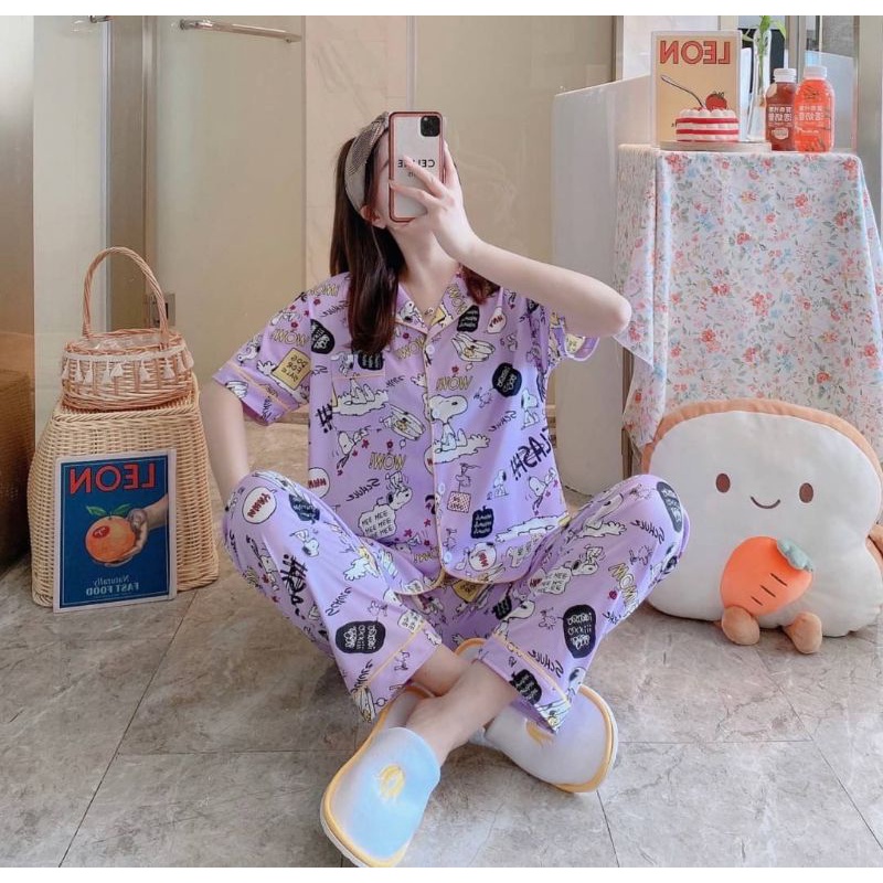 ชุดนอนลายการ์ตูนน่ารักๆ | Shopee Thailand