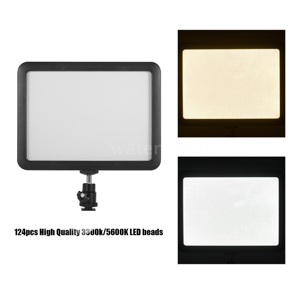 Andoer Photography Light Kit with 2 WY160C LED Video Light Panel Fill