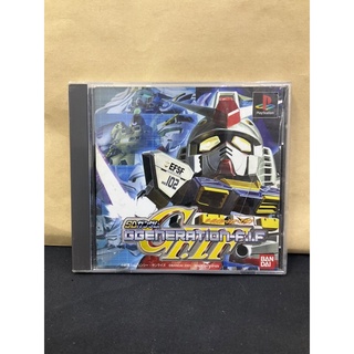 แผ่นแท้ [PS1] SD Gundam G Generation F.I.F (Japan) (SLPS-03195) FIF F.I.F. Kidou Senshi Mobile Suit