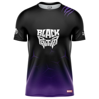 เสื้อ มาร์เวล แบล็คแพนเธอร์ไทโป/MARVEL BlackpantherTypo ลิขสิทธิ์แท้