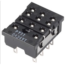 PF083A-E_8ขา Socket OMRON PF083A-E PF113A-E 10A 250V 8-pins 11-pins ซ็อกเก็ต ออมรอน 8ขา 11ขา สำหรับ 