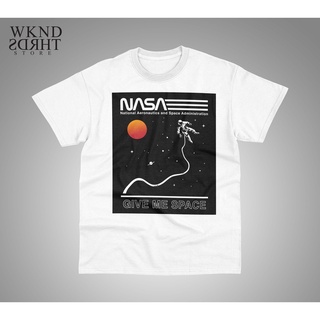 คลาสสิก ไม่ซ้ําใคร !! เสื้อยืด พิมพ์ลาย Nasa Give Me Space Design PLegad97KMbook87 สําหรับผู้ชายS-5XL