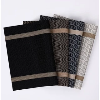 ShopAt.Two [PC-7151] แผ่นรองจาน pvc ที่รองจาน กันลื่น มีฉนวนกันความร้อน พร้อมส่งในไทย