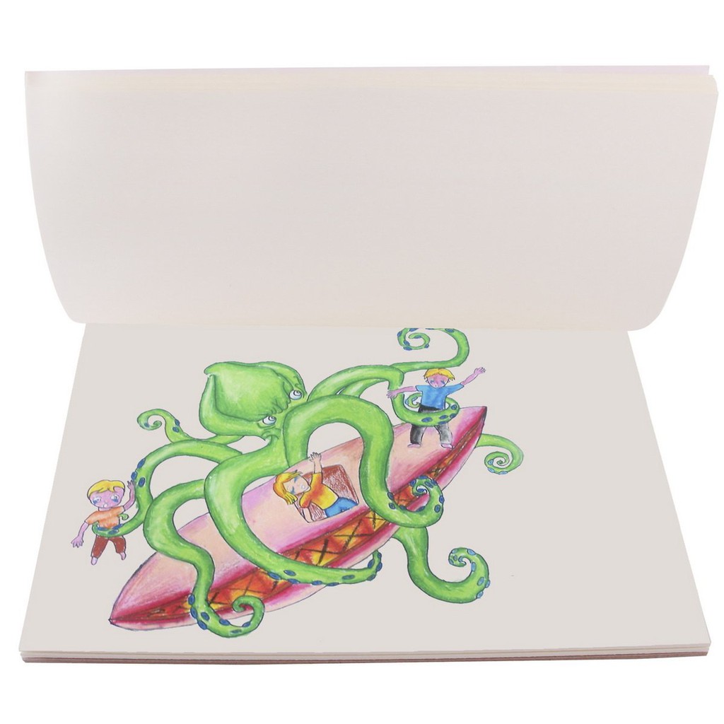 Jarmelo (Joan Miro) สมุดวาดเขียนวาดรูปศิลปะ Drawing book  ของเล่นเด็ก 1 ขวบขึ้นไป - รูปที่ 4