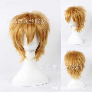 วิกผมคอสเพลย์อะนิเมะ 012C V-Home Magnet Kagane/Blue Exorcist Shima Renzo สําหรับคอสเพลย์