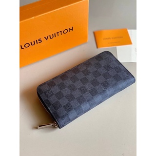 กระเป๋าตังค์ใบยาว Lv wallet งานหนังแท้