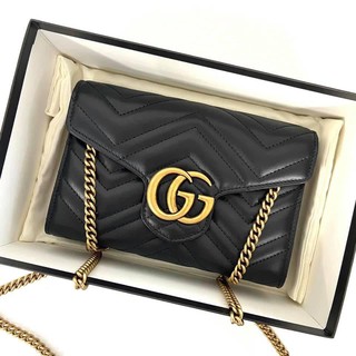 ราคาถูกที่สุดใน Shopee ของแท้ 100% Gucci GG marmont super mini