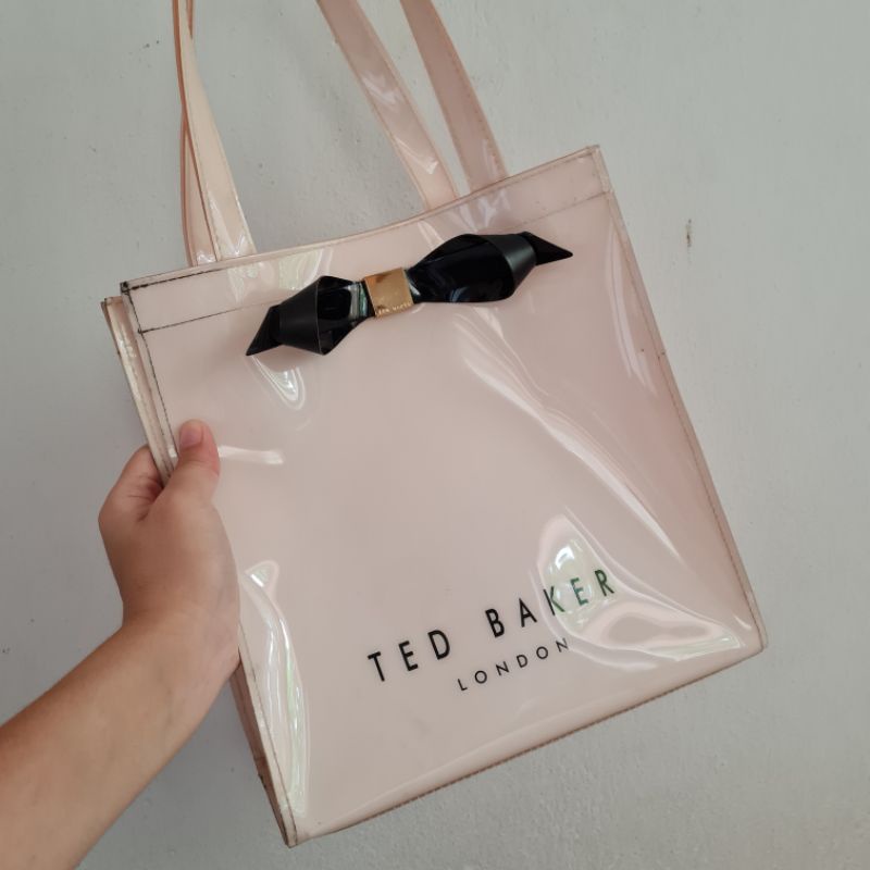 กระเป๋า ted baker แท้100% มือสอง สภาพ 70% tote bag shopping bag london อังกฤษ