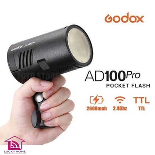 Godox Flash AD100Pro [ AD100 Pro ,TTL , HSS ] – รับประกันศูนย์ GodoxThailand 2 ปี