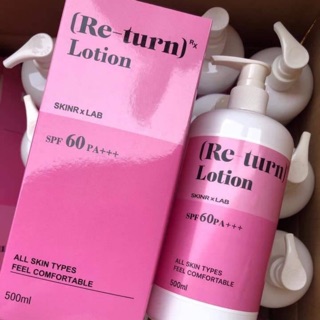 โลชั่น รีเทิร์น Return lotion (ขนาด500ml) ✅พร้อมส่ง