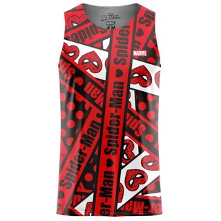เสื้อ MARVEL  Spiderman heart แขนกุด ลิขสิทธิ์แท้