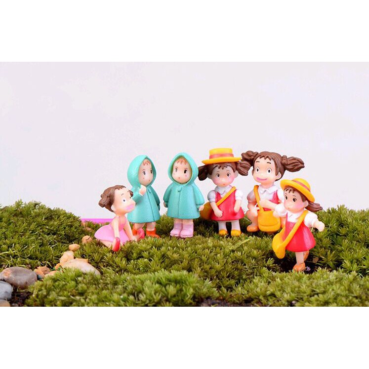 ตุ๊กตาจิ๋ว - ตุ๊กตาเด็กผู้หญิง ชุดแดง ชุดกันฝน - รูปที่ 6