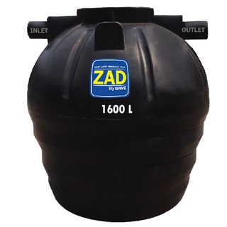 ถังบำบัด ถังบำบัด WAVE ZAD 1600 ลิตร แท้งค์น้ำและถังบำบัด งานระบบประปา SEPTIC TANK WAVE ZAD 1600L