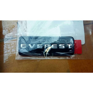 Sticker Everest Black สติ๊กเกอร์ Everest เอเวอร์เรด ดำ แท้ ติดข้างแก้ม Ford everest