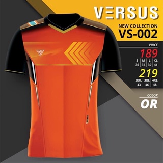 เสื้อกีฬา Versus รหัส VS002 สีส้ม ลดราคา