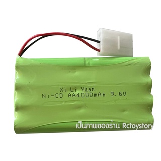 Rctoystory แบตเตอรี่ รถบังคับ 9.6V 4000 mah 3 สาย