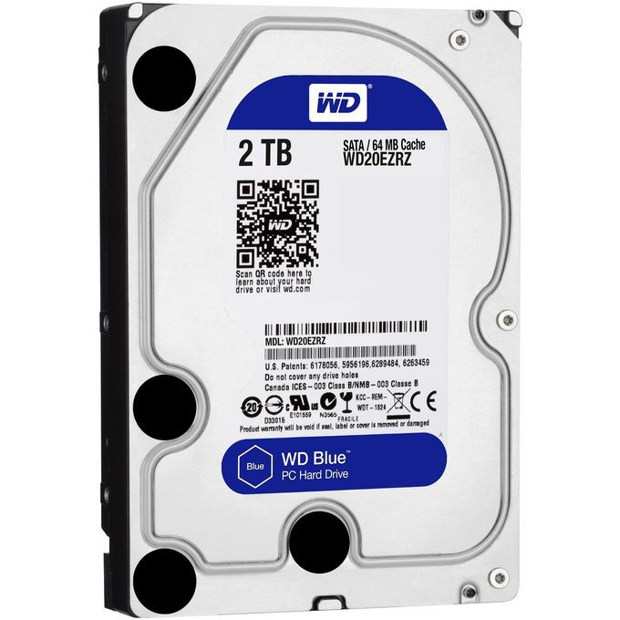 🔥ขายดีมาก🔥 2TB HDD (ฮาร์ดดิสก์) WD BLUE 7200RPM SATA III (WD20EZBX) รับประกัน 3 - Y