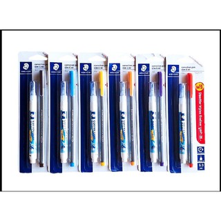 ปากกาลบคำผิด STAEDTLER correction pen slim 6 ml ฟรี Staedtler triplus fineliner มูลค่า 28  (คละสี)