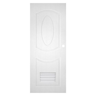 Bathroom door UPVC DOOR PARAZZO ML002-S 70X200CM WHITE Door frame Door window ประตูห้องน้ำ ประตูห้องน้ำUPVC PARAZZO ML00