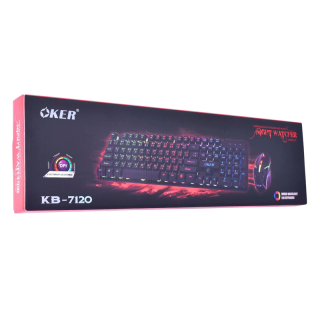 #CLLBSA4โค้ดส่วนลดOKER keyboard+mouse คีบอร์ดเม้า รุ่น KB-7120