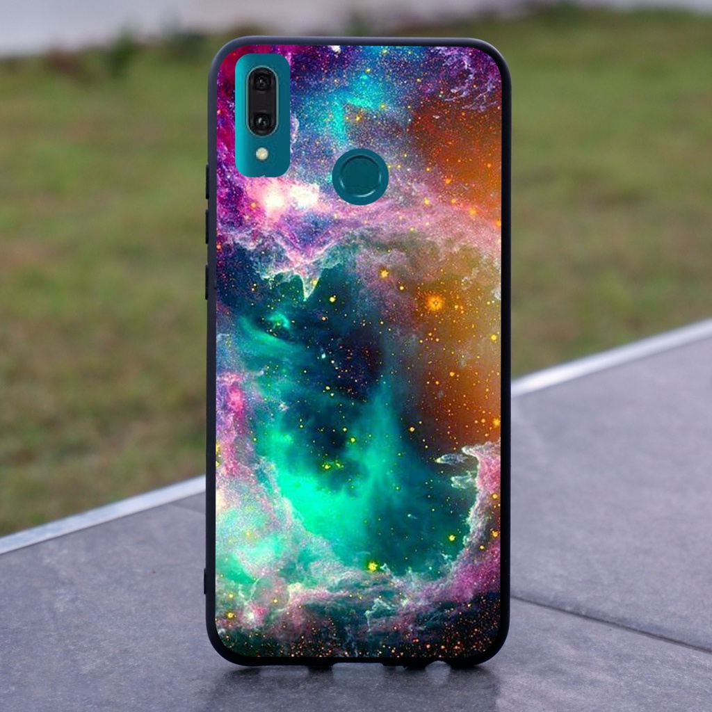 เคส Huawei Y 9 2019 ลายแกแล็คซี่ ขอบนิ่ม ไม่กัดขอบ เคสมือถือ เคสสกรีน uv Case เคสโทรศัพท