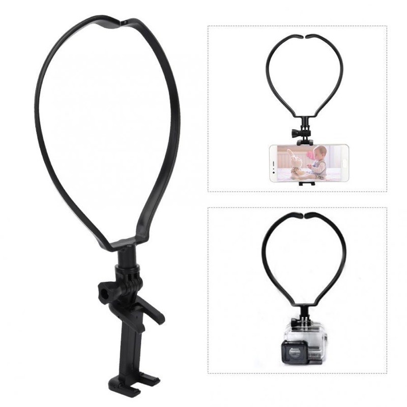 สายคล้องคอ สำหรับ GOPRO DJI OSMO ACTION ACTION CAMERA หรือ โทรศัพท์มือถือ Neck Bracket ที่ห้อยคอ (พลาสติก)